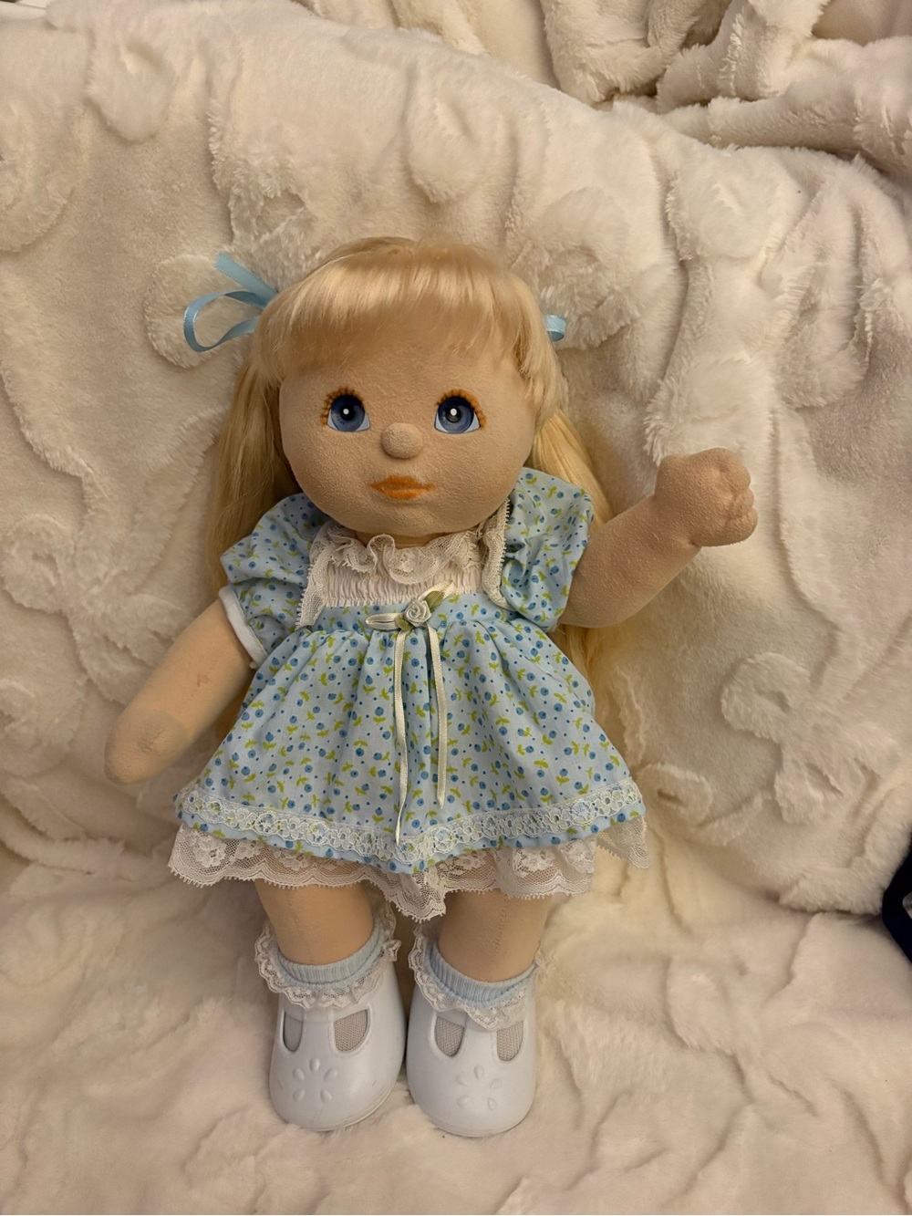 HTF Beautiful Mattel my child doll - peach skin and ultra long hair